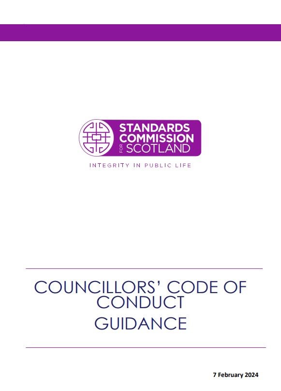 Councillors' Code of Conduct - Guidance 2024 v1